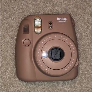 FUJIFILM LIGHT BROWN INSTA CAMERA